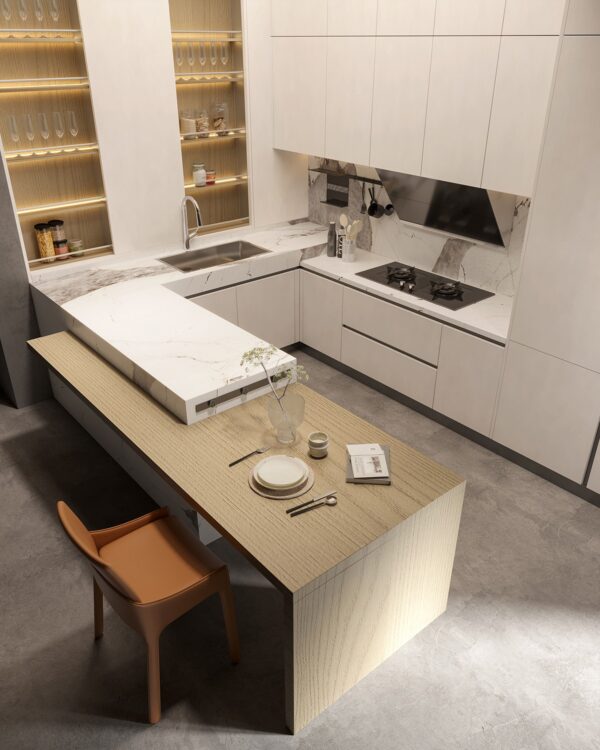 مطبخ LIVING-Kazamoto