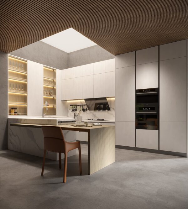 مطبخ LIVING-Kazamoto