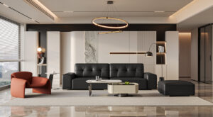 Modern Living Room Antariya for Luxury Saudi Homes in Al Khobar