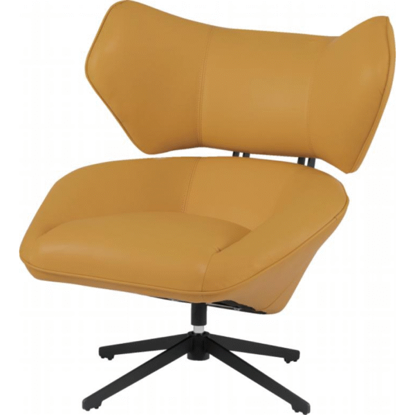 أريكة جلدية لشخص واحد (ظل القمر الرماد)