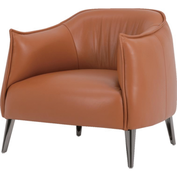 p31_151 كرسي جلدي ترفيهي (برتقالي)