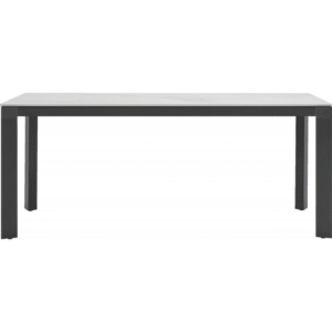 طاولة طعام بطول 1.4 متر (لون اليشم الأبيض غير اللامع)