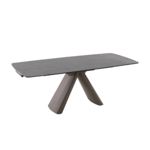 p40_192 طاولة طعام رسم 2M (لون رمادي فاتح غير لامع)