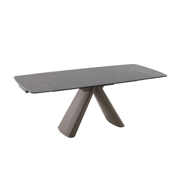 طاولة طعام رسم 2M (لون رمادي فاتح غير لامع)