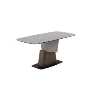 طاولة طعام 1.6 متر (لون بيج لامع)