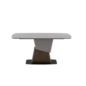 طاولة طعام 1.4 متر (لون بيج لامع)