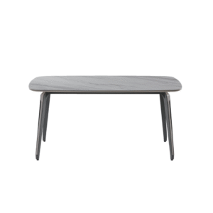 طاولة طعام بطول 1.4 متر (لون أزرق لامع)