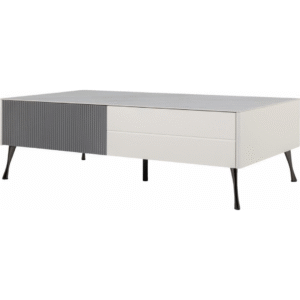 طاولة شاي (لون رمادي لامع)