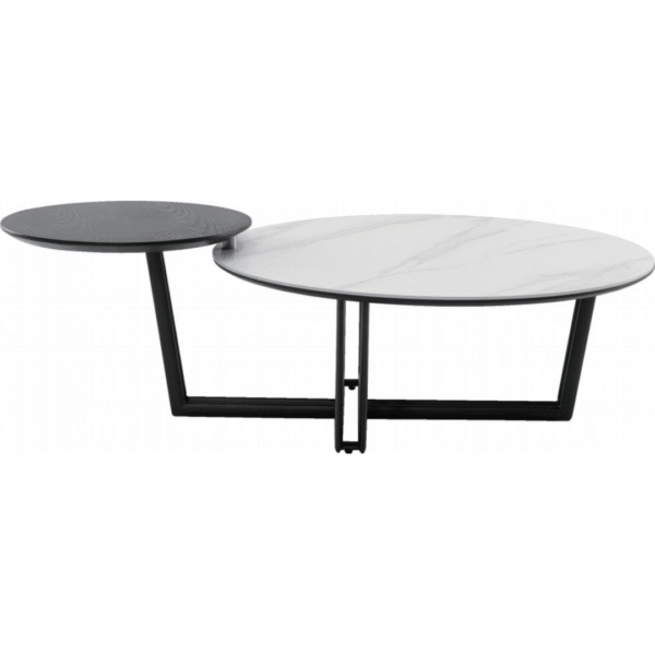 p46_221 طاولة شاي (لون سنوبيرج الأبيض غير اللامع)