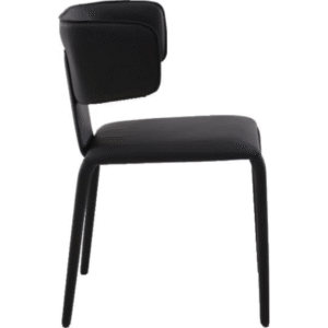 كرسي طعام (أسود)