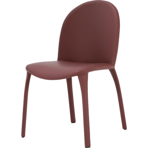 كرسي طعام (وردي أحمر)