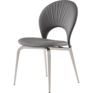 كرسي طعام (رمادي تيتانيوم)