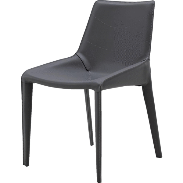 كرسي طعام (رمادي)